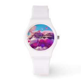 猫スタイリッシュ時計 腕時計