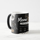 猫スタイル コーヒーマグ：人より猫 モーフィングマグカップ (正面左)