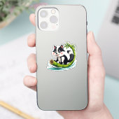 猫ステッカー シール (スマートフォン)