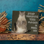 猫ストップの読プラーク&ME フォトプラーク (側面)