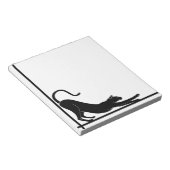 猫ストレッチ ノートパッド (アングル)