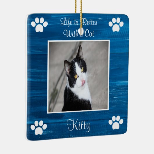 猫セラミックのオーナメントで生活が向上 セラミックオーナメント (右)