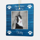 猫セラミックのオーナメントで生活が向上 セラミックオーナメント (左)