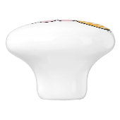 猫セラミックスノブをベラ セラミックノブ (側面)