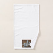 猫タオルセット バスタオルセット (ハンドタオル)