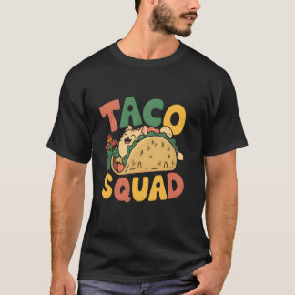 猫タコ隊 シンコデマヨ メキシコ パーティー フィエスタ Tシャツ