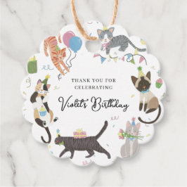 猫タスティックのパーフェクトバースデーパーティーありがとう フェイバータグ