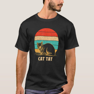 猫タトゥー子猫タトゥー猫ママ1 Tシャツ