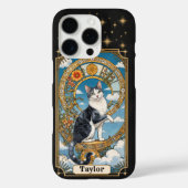 猫タロットカードiPhone 16 Proケース Case-Mate iPhoneケース (裏面)