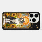 猫タロットカードSun iPhone 16 Proケース Case-Mate iPhoneケース (裏面 (横))