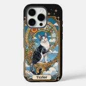 猫タロットカーパーソナライズされたドiPhone 16 Proケース Case-Mate iPhoneケース (裏面)