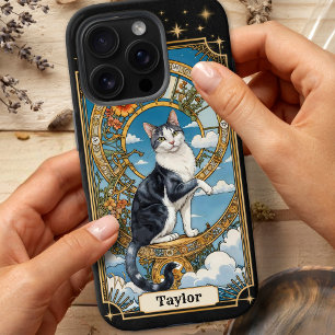 猫タロットカーパーソナライズされたドiPhone 16 Proケース iPhone 16 Proケース