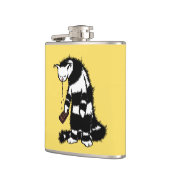 猫チョコおもしろいコレートラバー – インク滴描り猫 フラスク (左)