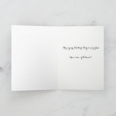 猫テーマの母の日カード カード (内部)