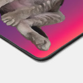 猫デザインデスクマット デスクマット (コーナー)