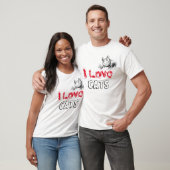 猫デザインメンズベーシックTシャツ Tシャツ (ユニセックス)
