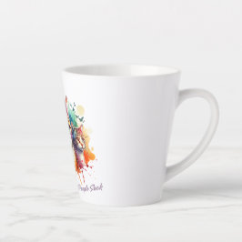 猫デザイン カフェラテマグ