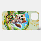 猫デザイン Case-Mate iPhoneケース (裏面 (横))