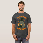 猫デザイン Tシャツ (正面フル)