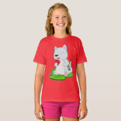 猫トランプのポーカートランプのポーカーカード Tシャツ (正面フル)