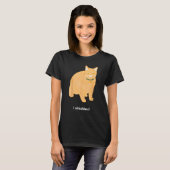 猫トレンディーおもしろい猫好き猫ママ和女 Tシャツ (正面フル)