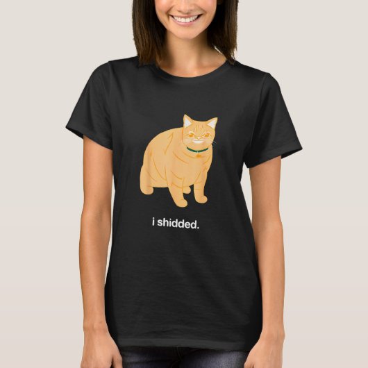 猫トレンディー猫ママ女の子 Tシャツ (正面)