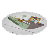 猫トーク カッティングボード (角)