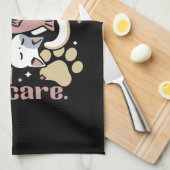 猫ナッピングは私の気に可愛い猫引用文 キッチンタオル (四つ折り)