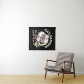 猫ナッピングは私の気に可愛い猫引用文 タペストリー (インサイチュ(横))