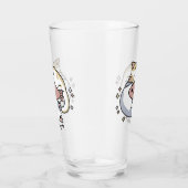 猫ナッピングは私の気に可愛い猫引用文 タンブラーグラス (右)