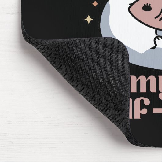 猫ナッピングは私の気に可愛い猫引用文 マウスパッド (コーナー)