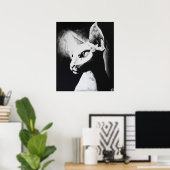 猫ネコオリジナルのポスター ポスター (ホームオフィス)