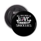 猫ネーム愛好家 |必要なのは愛だけ 栓抜き (正面)