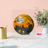 猫ハロウィンキットンハロウィーンの衣装 アクリルサイン (ウェディング)