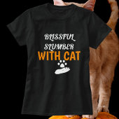 猫ハロウィーンの幸せな眠パーソナライズされたり Tシャツ