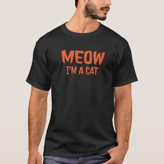 猫ハロウィーンを過ごす Tシャツ (正面)