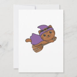 猫ハロウィーンウィッチキッズウィッチコスチューム シーズンカード