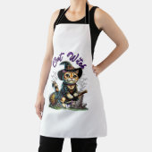 猫ハロウィーンウィッチコスチューム農家ファミリーキッズトッド エプロン (インサイチュ)