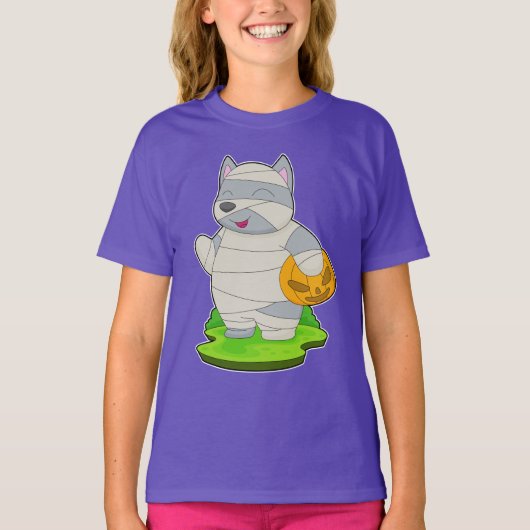 猫ハロウィーンママ Tシャツ (正面)