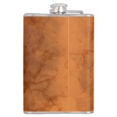 猫ハロウィーン怖いカボチャの漫画 フラスク (裏面)