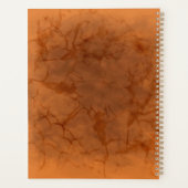 猫ハロウィーン怖いカボチャの漫画 プランナー手帳 (裏面)