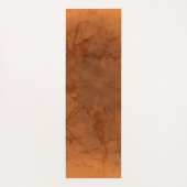 猫ハロウィーン怖いカボチャの漫画 ヨガマット (裏面)