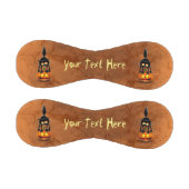 猫ハロウィーン怖いカボチャの漫画 野球ボール (パネル)