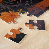 猫ハロウィーン ジグソーパズル (側面)