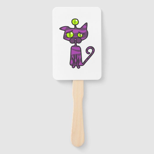 猫ハロウィーン ハンドファン (正面)