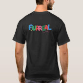 猫バカ猫ママのための面白いデザイン (ラバーズ) Tシャツ (裏面)