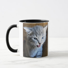 猫バカ。猫ユーモア。猫のコーヒーマグ。 マグカップ