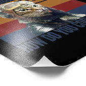 猫パイロットマイク・エコー・オスカー・ウィスキーの衣装ギフト フォトプリント            (角)