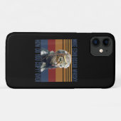 猫パイロットマイク・エコー・オスカー・ウィスキーの衣装ギフト Case-Mate iPhoneケース (裏面(横))