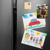 猫パイロット写真&飛行機おもしろい航空ギフト マグネット